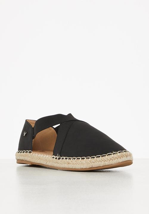 Butterfly Feet - Karla 5 espadrille - black