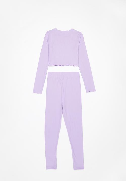 Superbalist - Rib set - purple
