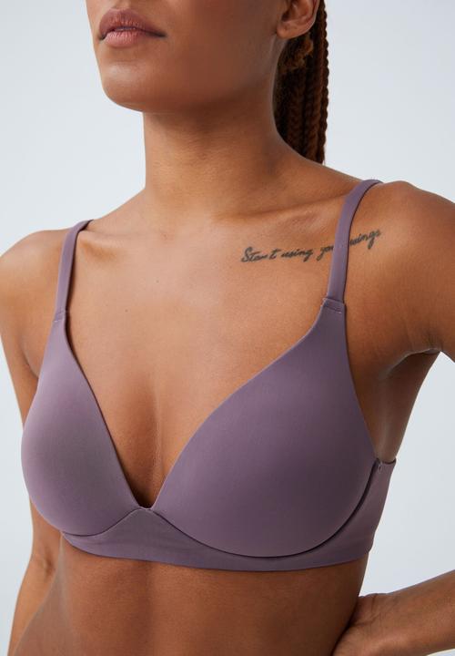 Cotton On - Wirefree everyday t-shirt bra - moonscape