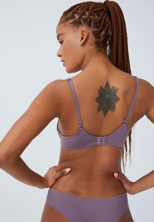 Cotton On - Wirefree everyday t-shirt bra - moonscape