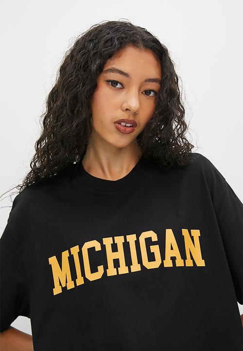 Blake - Oversized graphic tee - black