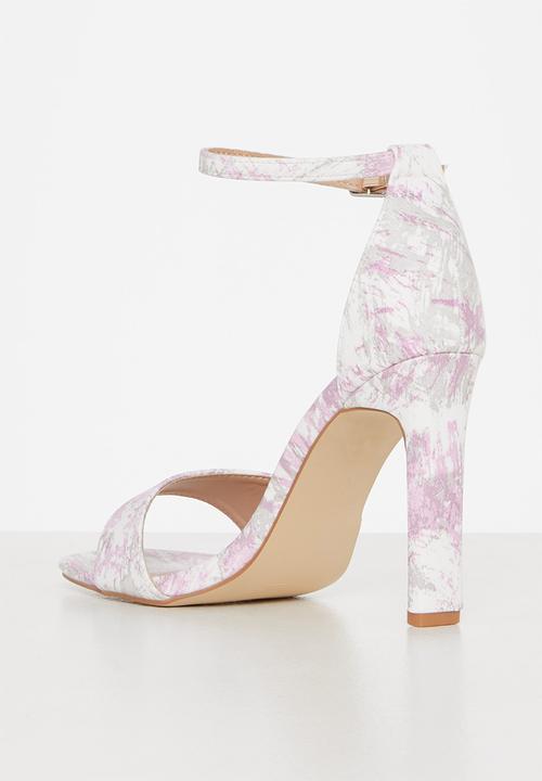 Madison® - Avis barely there block heel - mauve 