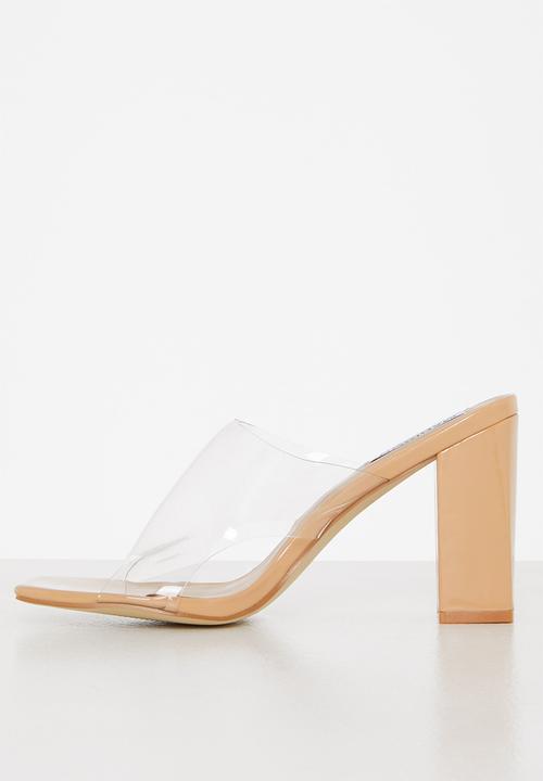 Madison® - Amanda mule block heel - clear 