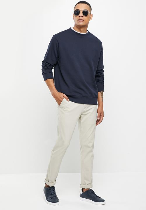 MANGO - Sweatshirt nole - navy
