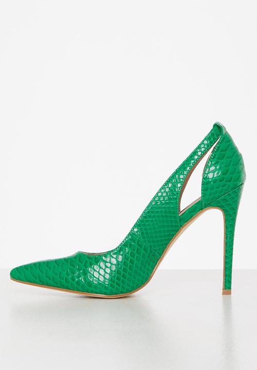 Madison® - Breena stiletto court heel - dark green