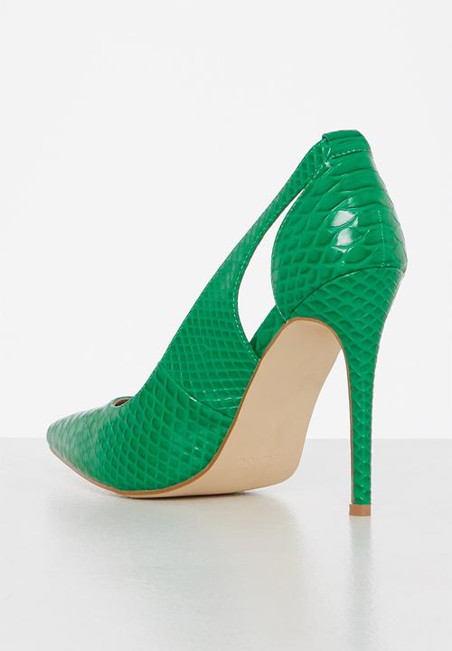 Madison® - Breena stiletto court heel - dark green