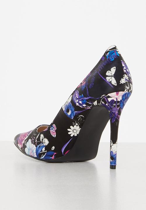 Madison® - Brandy stiletto court heel - black