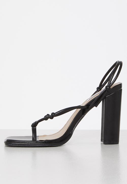 Madison® - Aleah slingback block heel - black