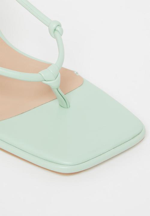 Madison® - Aleah slingback block heel - aqua