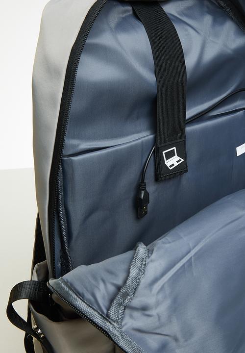 Rebel Republic - USB backpack - grey