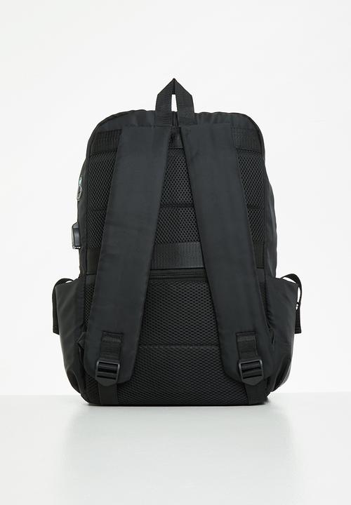 Rebel Republic - USB backpack - black