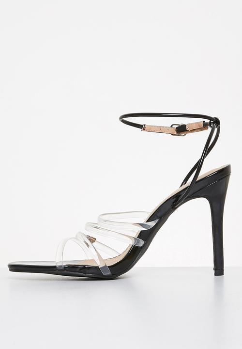 MILLA - Butterfly stiletto heel - black