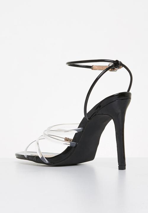 MILLA - Butterfly stiletto heel - black