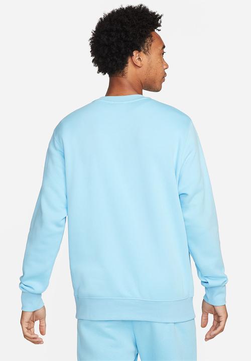 Nike - NSW Club Crew Neck Sweatshirt - blue chill & white