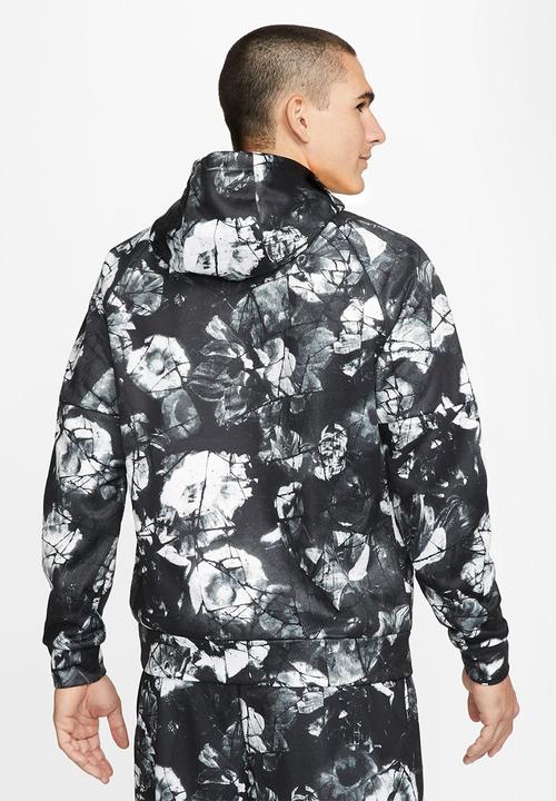 Nike - Therma-FIT Pullover Fitness Hoodie- black & coconut milk