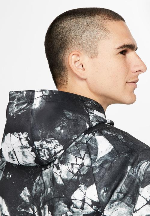 Nike - Therma-FIT Pullover Fitness Hoodie- black & coconut milk