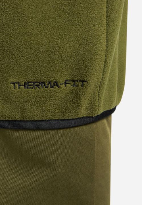 Nike - NSW Therma-FIT Sports Utility Fleece Crew  - rough green