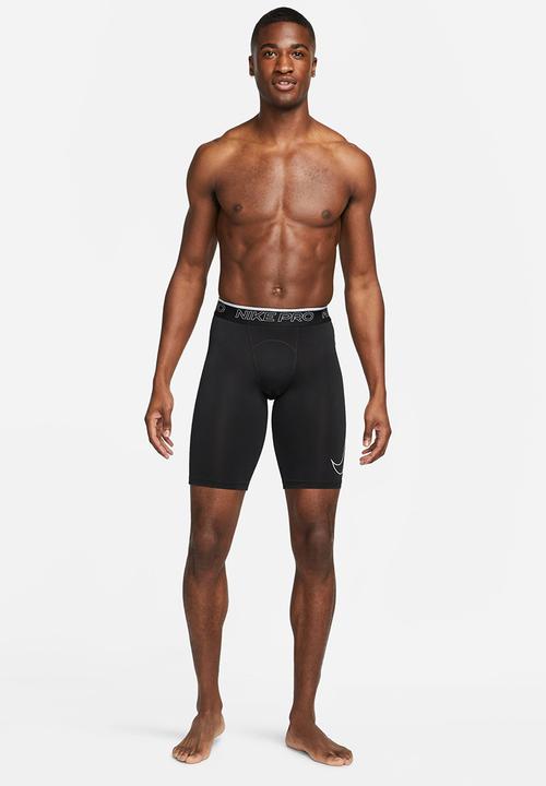 Nike - Nike Pro Dri-FIT short - black & white