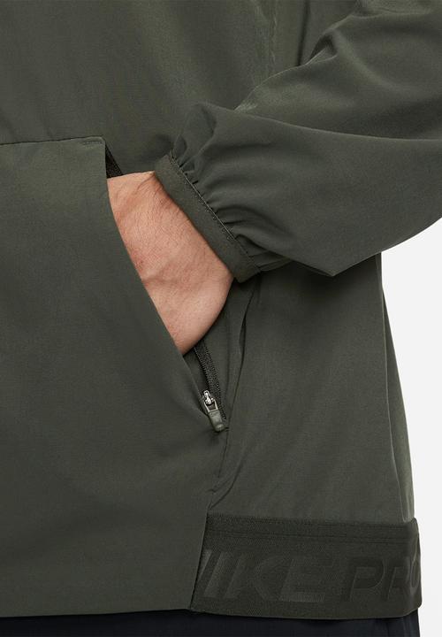 Nike - Pro Dri-FIT Flex Vent Max Full-Zip Training Jkt - sequoia & alligator