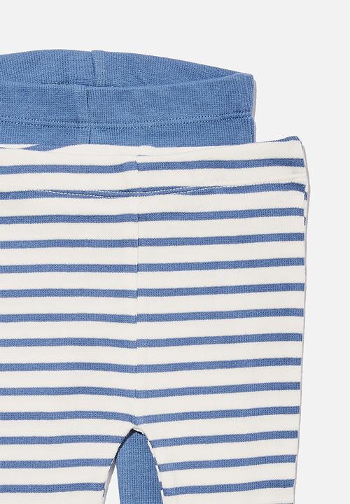 Cotton On - 2 pack essentials skinny legging - petty blue