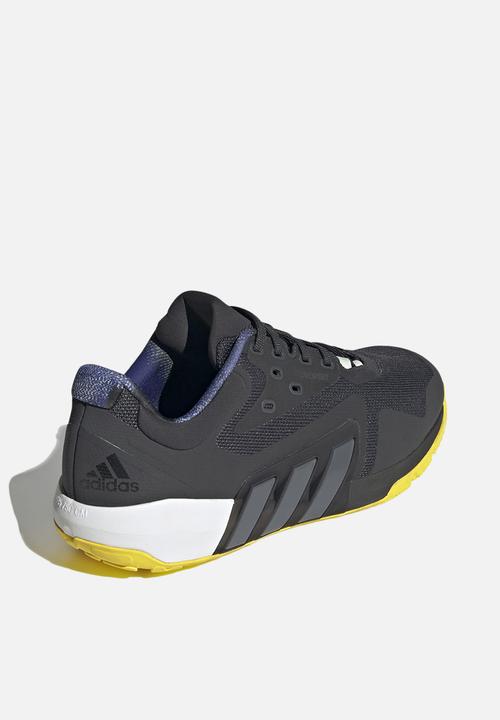 adidas Performance - Dropset trainer m - carbon/core black/beam yellow