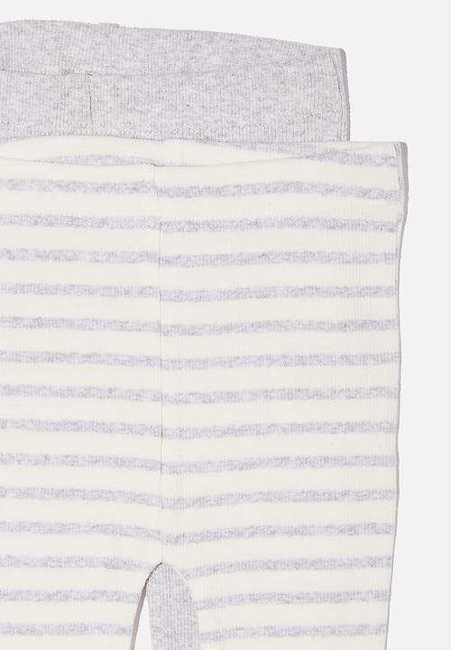Cotton On - 2 pack essentials skinny legging - cloud marle
