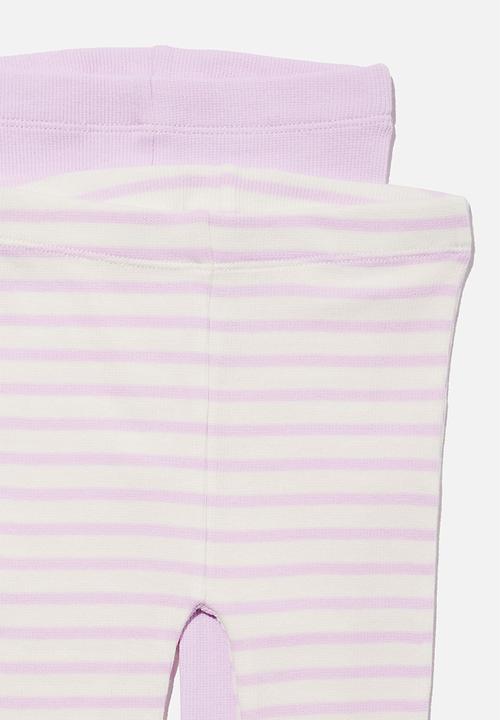 Cotton On - 2 pack essentials skinny legging - pale violet