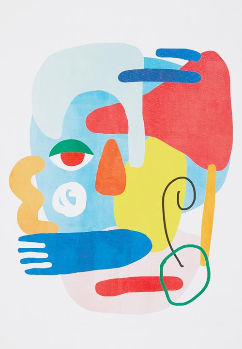 Sixth Floor - Abstract Man Framed
