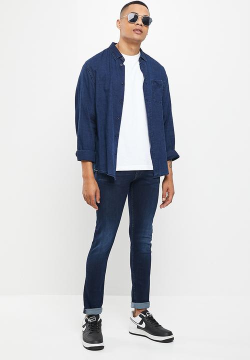 Replay - Titanium skinny - navy