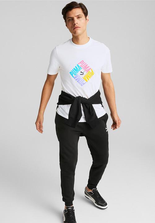 PUMA - Swxp graphic tee m puma - white