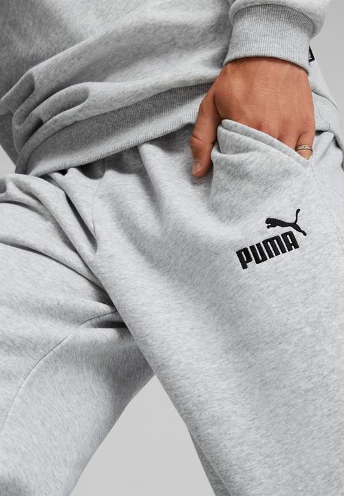 PUMA - Feel good sweat tracksuit set  - light gray 