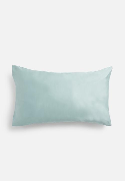 Sheraton Textiles - 400tc Egyptian cotton standard pillowcase set - duck egg