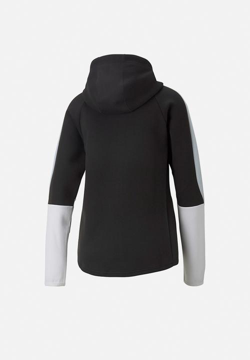 PUMA - Evostripe full-zip hoodie - puma black