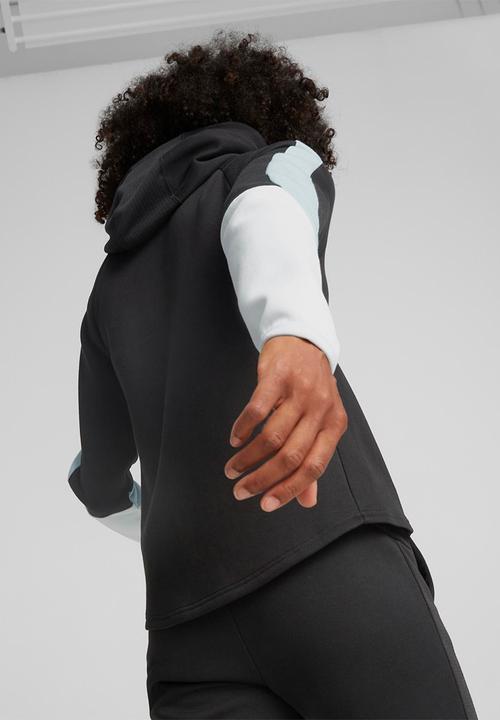 PUMA - Evostripe full-zip hoodie - puma black