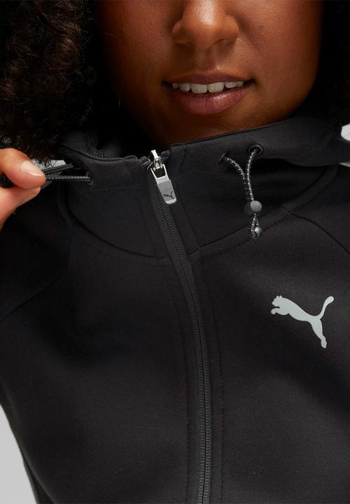 PUMA - Evostripe full-zip hoodie - puma black