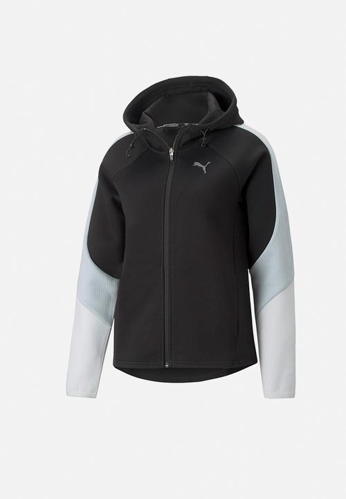 PUMA - Evostripe full-zip hoodie - puma black
