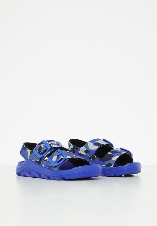 Birkenstock - Mogami kids cork camo synthetic - cork camo ultra blue