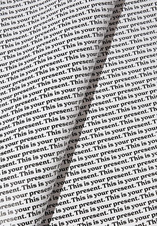 Typo - Roll wrap - this is your present 
