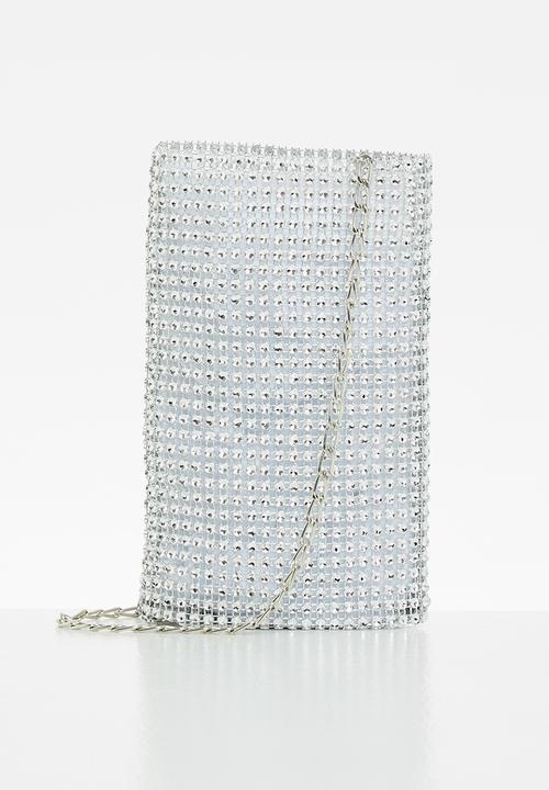 dailyfriday - Pouch evening bag - silver