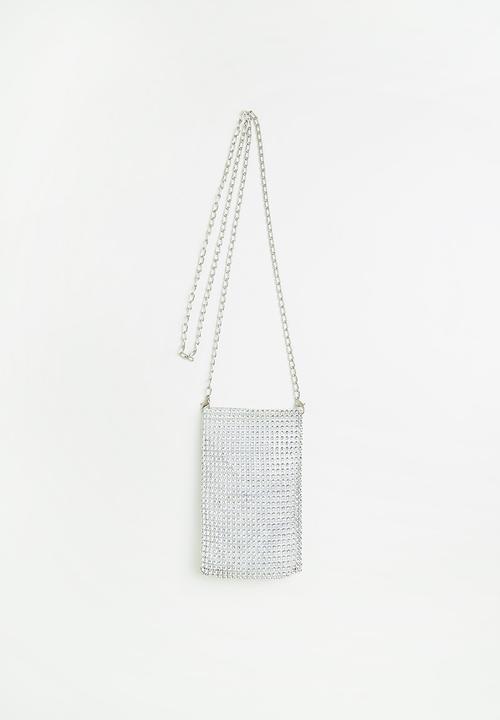dailyfriday - Pouch evening bag - silver