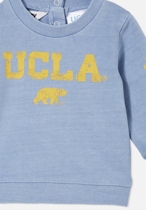 Cotton On - Spencer sweater lcn - lcn ucl dusty blue/ucla bear