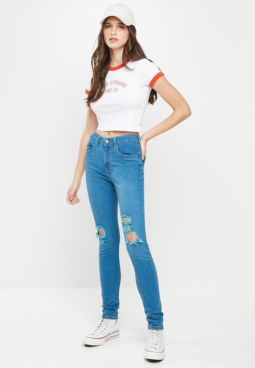 Levi’s® - 721 high rise skinny - lapis longing