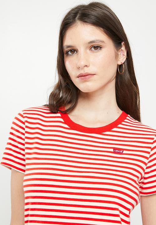 Levi’s® - Perfect tee - white & orange