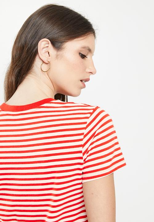 Levi’s® - Perfect tee - white & orange