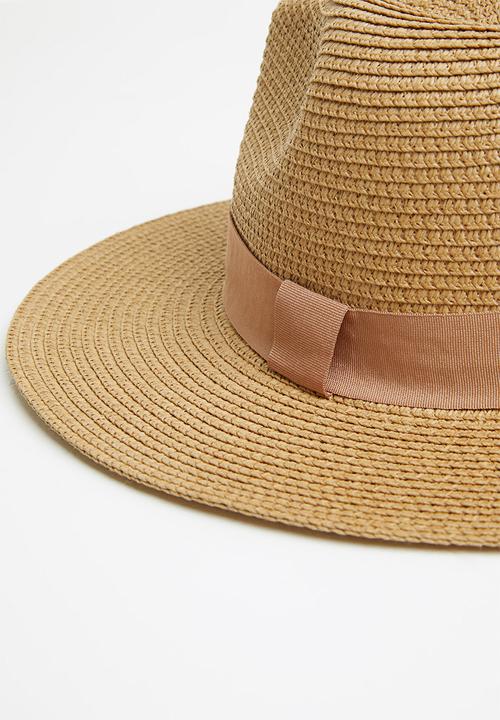 Superbalist - Stace straw fedora - natural