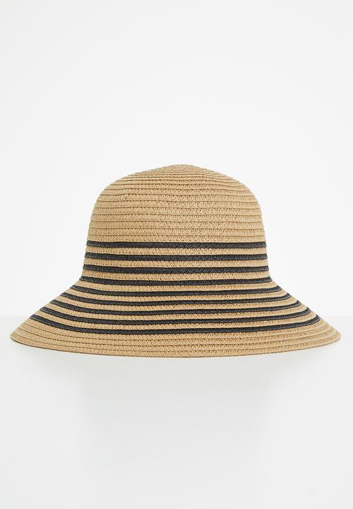 Superbalist - Jennifer sun hat - black & natural