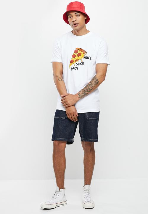 Urban Classics - Slice slice baby tee  - white