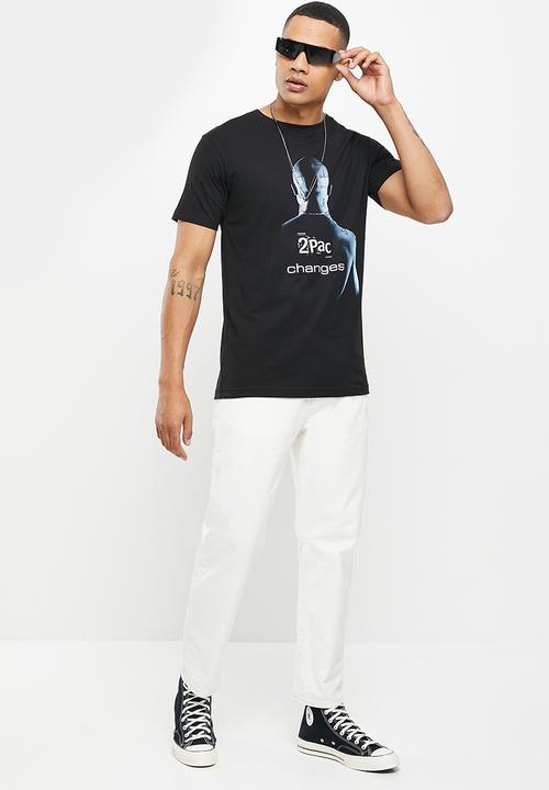 Urban Classics - 2pac changes tee black  - black