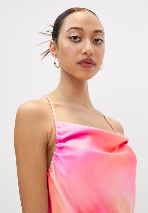 Superbalist - Cowl neck cami - pink soft focus