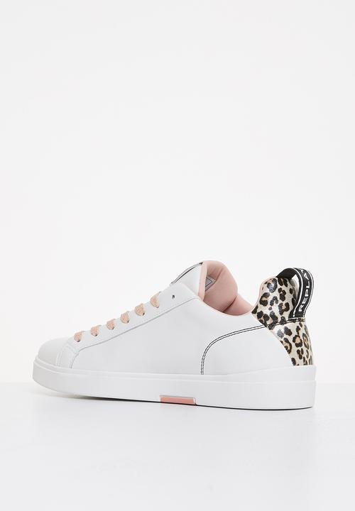 Replay - Polaris w web - off white leopard